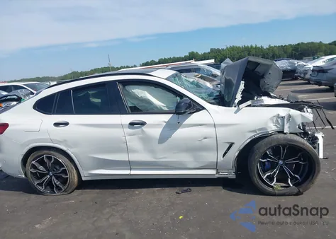 2021 BMW X4 M z USA, uszkodzony, nr VIN 5YMUJ0C0XM9H58840